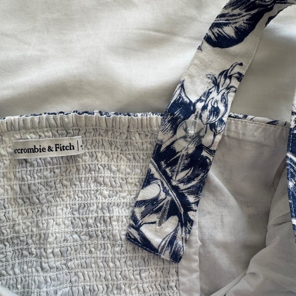 Abercrombie & Fitch| Crop Tank Cotton/Linen Blend size L - Picture 8 of 9